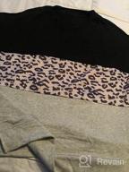 картинка 1 прикреплена к отзыву Acelitt Women'S Long Sleeve Crewneck Sweatshirt With Side Split For Fashionable Pullover Top от James White