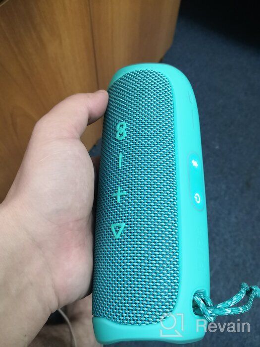 img 3 attached to JBL Flip 4 Teal: The Ultimate Waterproof Portable Bluetooth Speaker review by Seo Jun ᠌