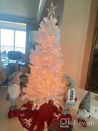 img 1 attached to Luxury Red 3D Knitted Christmas Tree Skirt 48" - Sattiyrch review by Adam Vang
