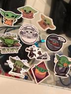 img 1 attached to 50 Pcs Cute & Funny Baby Yoda Stickers - The Mandalorian Star Wars Decal For Hydro Flask, Laptop, Etc review by Bob Novitsky