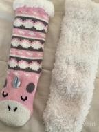 картинка 1 прикреплена к отзыву 🧦 Пушистые теплые носки Furry Babba Cozy Critter для старших девочек. от Jamie Brady