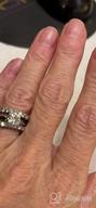 img 1 attached to Kobelli Cushion-Cut Moissanite Solitaire Engagement Ring 1 1/10 Carat 14K White Gold review by Cassandra Sanchez