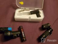 img 1 attached to Copper GT Nano Flashlight: Powerful 450 Lumens EDC Keychain Torch With 300M Beam Distance, IPX-8 Waterproof, And Compact Design For Bright Mini Light And Key Ring Convenience review by Michael Ward