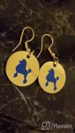 img 1 attached to 🐩 LBSBO Elegant Poodle Earrings: Perfect Sorority Gift 1922 review by Shane Grosland