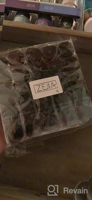 img 1 attached to 100Pcs 5 Gram Cosmetic Sample Jars With Lids - Tiny Makeup Containers By Zejia review by Daniel Ortiz