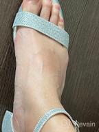 img 1 attached to IDIFU Women'S Chunky Sandals With Low Block Heels And Ankle Strap For Wedding Dress Pump Shoes - SEO Optimized review by David Will