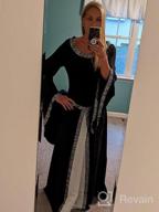 img 1 attached to Women'S Medieval Gothic Renaissance Dress For Halloween Costume Faire Gown review by Miriam Davis