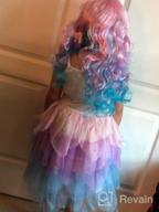 img 1 attached to IKALI Girls Princess Dress Up Costume For Birthday Parties. review by Tyler Suarez