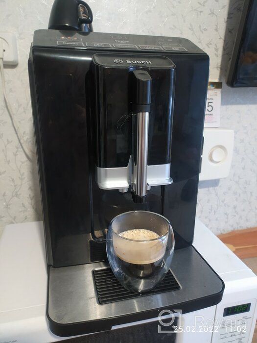 img 1 attached to Bosch VeroCup coffee machine 100 TIS30129RW, black review by Adam Rymko ᠌