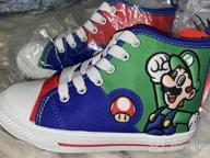 img 1 attached to Super Mario Brothers Nintendo Sneaker Boys' Shoes and Sneakers review by Jamie Sorenson
