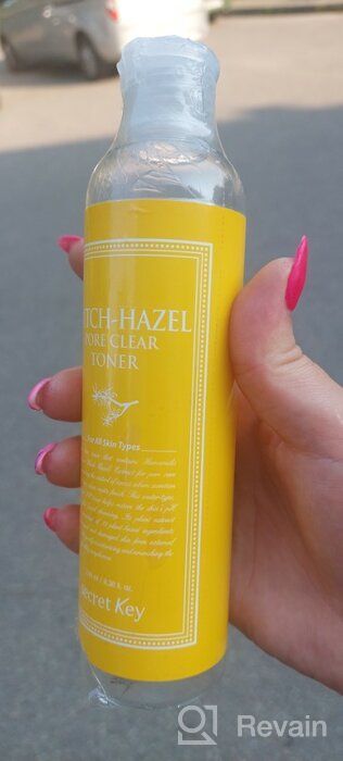 img 2 attached to 🧖 Deep Cleansing with Secret Key Witch-Hazel Pore Clear Toner - 248ml review by Ada Grodzicka (Grodz ᠌