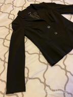 img 1 attached to A. Byer Juniors Long Sleeve Button Welt Jacket - Stylish & Comfortable review by Maurice Arnold