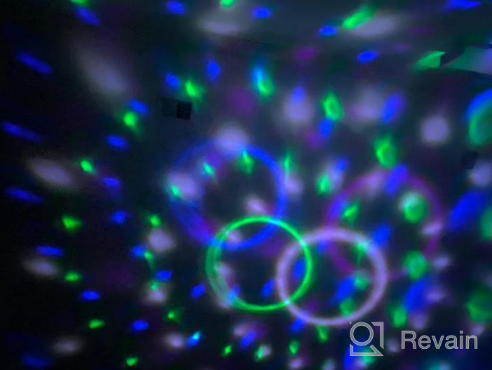 img 1 attached to Remote Controlled Lukasa Sound-Activated Disco Party Lights With 7 RGB Modes For Atmosphere, Strobe Light Effects, Ideal For Home Dance Room, DJ, Bar, Karaoke Nightclub, Xmas, Wedding, And Pub Shows review by Doug Mancilla