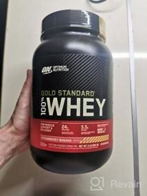 img 8 attached to Ванильное мороженое Gold Standard Whey Protein Powder от Optimum Nutrition, 2 фунта - Может отличаться в упаковке