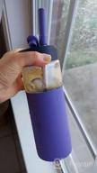 img 1 attached to Tronco Glass Tumbler With Silicone Lid And Stainless Steel Straw, 20Oz Durable Glass Drinking Tumblers With Silicone Sleeve, Perfect For Juices, Water, Beverages, BPA Free review by Tony Doolittle