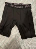 img 1 attached to Men'S Roadbox Compression Shorts: Athletic Running Spandex With Perfect Pocket review by John Clark