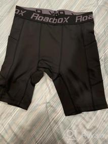 img 6 attached to Men'S Roadbox Compression Shorts: Athletic Running Spandex With Perfect Pocket
