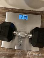 img 1 attached to Get Fit With RitFit Rubber Encased Hex Dumbbell Sets - Upgrade Your Home Gym Today! review by Mark Hicks