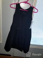img 1 attached to Sleeveless Organic Spandex Tagless Girls' Clothing by CAOMP review by Ryan Rea