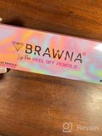 img 1 attached to Get Precise Microblading Results With BRAWNA'S 12 Pcs Pre Draw Eyebrow Pencil Kit review by David Guliford
