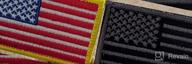 картинка 1 прикреплена к отзыву Покажите свою патриотичность с 2 высококачественными тактическими нашивками Американского флага - идеально подходят для рюкзаков, кепок и многого другого! от William Burnett