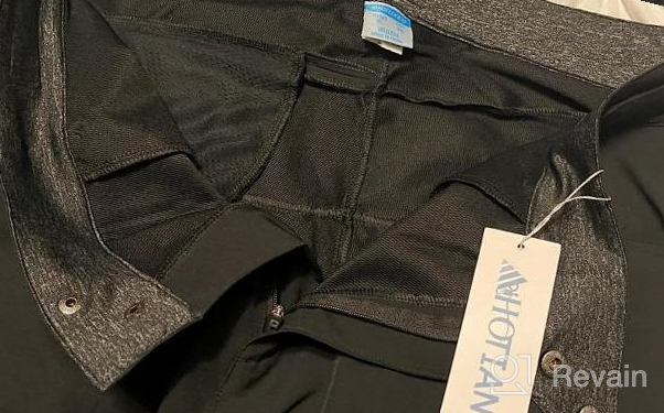 img 1 attached to Mens Hiking Waterproof Shorts, Quick Dry Outdoor Cargo Tactical Shorts With Multi Pocket For Beach Cycling Travel review by Dave Baker