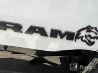 img 1 attached to A Pair Dinosaur Emblem For RAM TRX 1500 2500 3500 Charger Challenger(Black) review by Joe Mix
