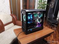 img 3 attached to Phanteks PH ES314ETG_BK Tempered Aluminum Illumination review by Yusri ᠌