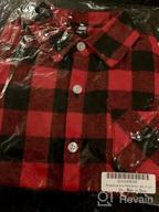 img 1 attached to Premium Little Boys' Flannel Shirts: Amasslove Clothing Collection for Tops, Tees & Shirts review by Lucas Salgado