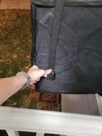 img 1 attached to Heavy Duty Waterproof Aozzy Air Conditioner Cover For Outdoor Window Units With Adjustable Straps - 17" W X 12" D X 13" H Inches review by Joe Jimenez