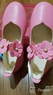 img 1 attached to Vokamara Cutout Flower Decoration Shoes for Girls review by Tara Greene