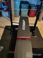 img 1 attached to Boost Your Fitness Routine: OppsDecor Adjustable Weight Bench With Barbell Rack For Home Gym Strength Training review by Philip Davenport