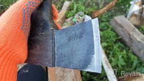 img 10 attached to 🪓 FISKARS X10-S Carpenter's Ax in Sleek Black/Orange - High-Performance Wood Cutting Tool