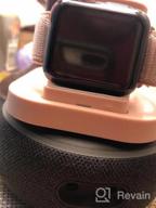 img 1 attached to Beacoo Apple Watch Stand With Nightstand Mode - Charging Dock For Apple Watch Series 3/2/Nike+, Compatible With 42Mm/38Mm - Supports Night Stand Mode (New Version) review by Alex Ferry
