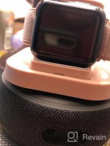 img 5 attached to Beacoo Apple Watch Stand With Nightstand Mode - Charging Dock For Apple Watch Series 3/2/Nike+, Compatible With 42Mm/38Mm - Supports Night Stand Mode (New Version)