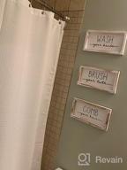 картинка 1 прикреплена к отзыву Complete Your Rustic Bathroom Decor With LIBWYS Set Of 3 Bathroom Signs: Wash, Brush, And Comb от Dexter Diaz