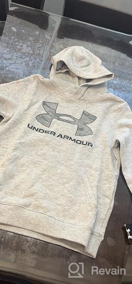 img 1 attached to Stylish Black Boys' Outdoor Hoodie by Under Armour: Top-quality Clothing for Adventure review by Todd Nordine