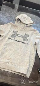 img 3 attached to Стильная черная детская уличная толстовка от Under Armour: одежда высочайшего качества для приключений