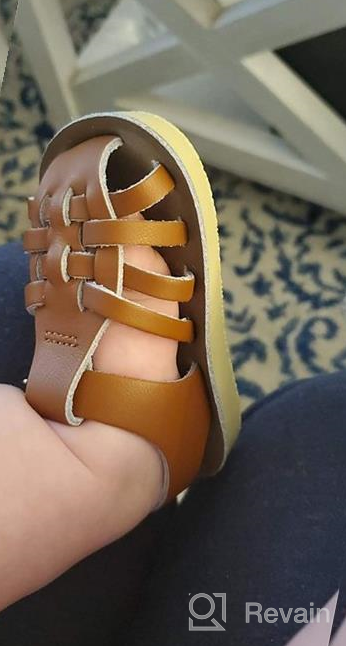 img 1 attached to 👦 Sun San Toddler Boys' Shoes - Salt Water Sandals review by Gus Gutierrez