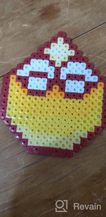 img 1 attached to Meland Fuse Beads Kit - 24000Pcs Of 24 Color 5MM Iron Beads Set With Pegboards - Perfect Craft Gift For Kids On Birthdays & Christmas! review by Matthew Fleming