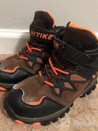 img 1 attached to Ultimate Winter Footwear: Boy Snow Boots & Girl Snow Shoes | Anti-Skid, Big/Little Kids review by Vinay Mickel