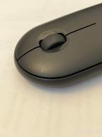 img 2 attached to Wireless Bluetooth Graphite 🖱️ iPad Mouse - Logitech Pebble i345 review by Eunu Cha ᠌