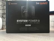 img 1 attached to Power supply be quiet! System Power 9 600W review by Bujang'e Lor Nganim ᠌