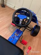img 1 attached to Revving Up Fun: Blue Hot Wheels XL Pedal Ride On For Kids review by Todd Raynie