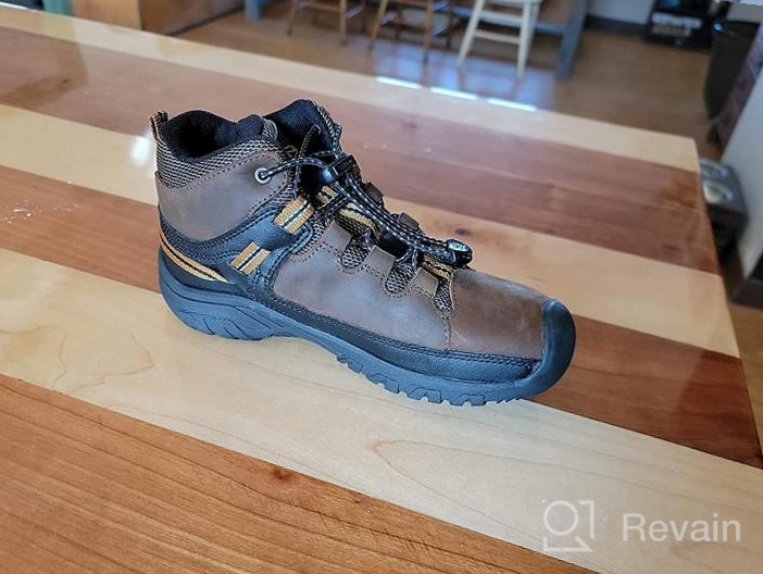 img 1 attached to 👞 Ultimate Performance: KEEN Targhee Waterproof Boots for Boys - Earth Shoes review by Cary Clemons