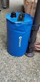 img 8 attached to Blue Leg Weights For Pop Up Canopies - 4 Pack Anavim Canopy Water Weights Bag