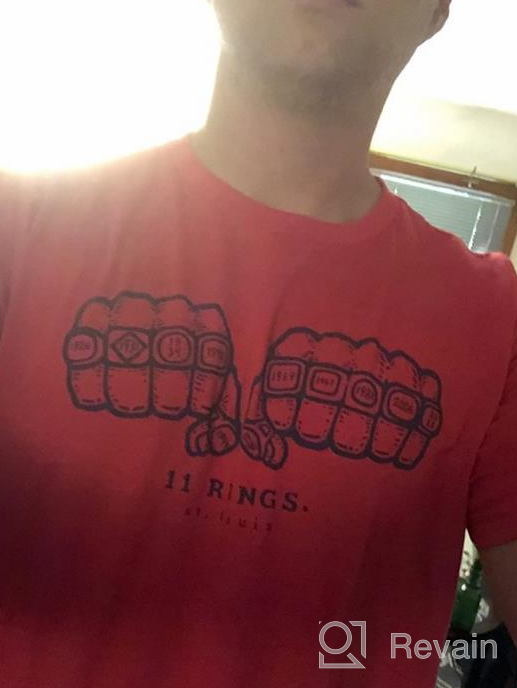 img 1 attached to 🔝 St Louis Rings T Shirt Size 2XL - Boost Your Style with this Stylish Garment review by Oren Perry