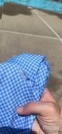 img 1 attached to 🩳 RuggedButts Gingham Swim Trunks for Baby and Toddler Boys' Clothing review by Andrew Burnside