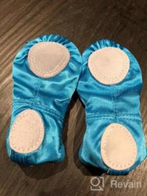 img 5 attached to Little Girls' Athletic Ballet Slipper Shoes for Practice