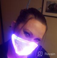 img 1 attached to Light Up The Dance Floor With LED Rave Mask For Men, Women & Children! review by Leonard Henry